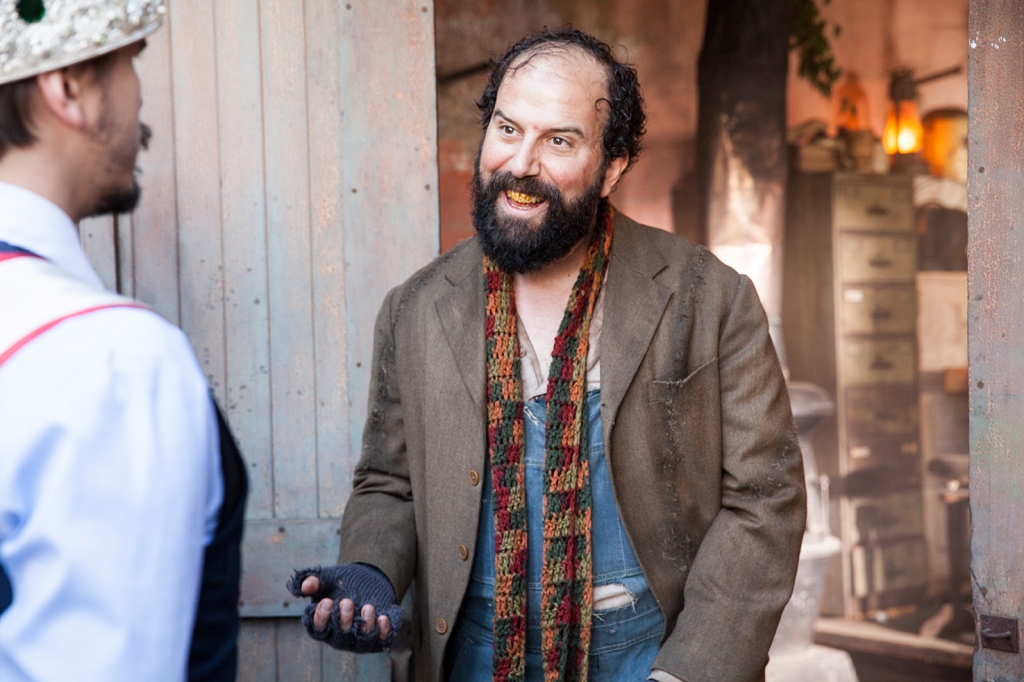 Brett Gelman plays Hamish, who's creepy but smarter than everyone on the estate.