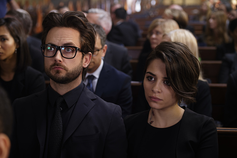 Justin Chatwin and Stephanie Leonidas