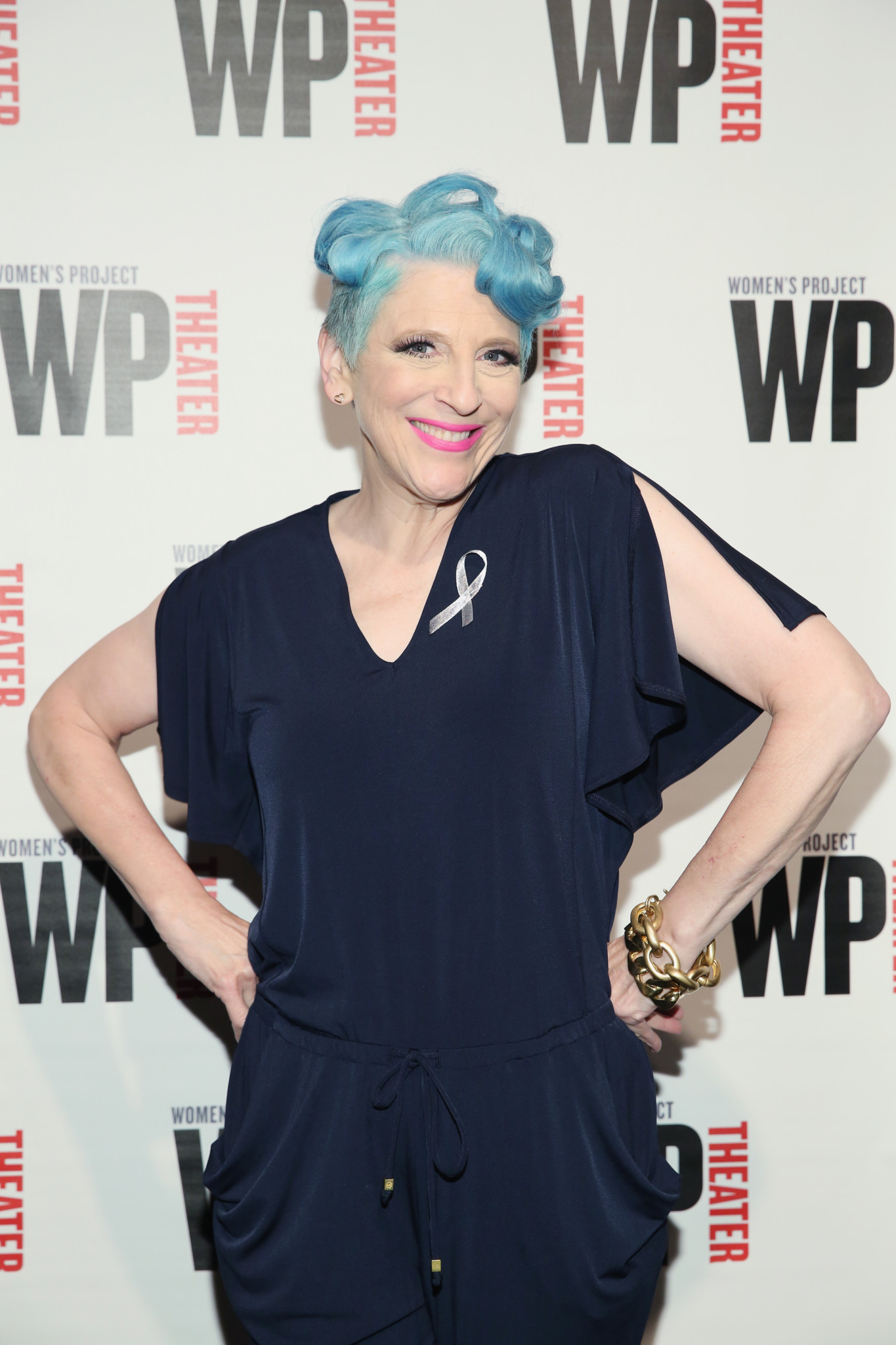 Lisa Lampanelli attends the WP Theater Women of Achievement Awards Gala at Edison Ballroom