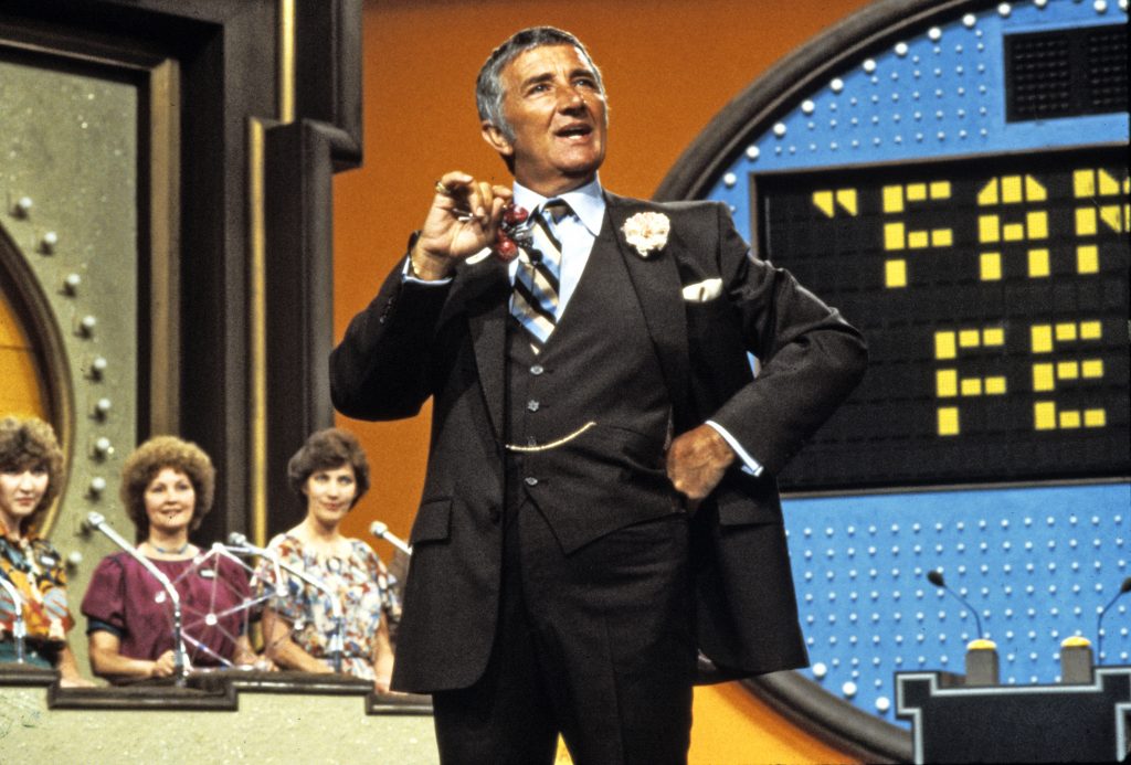 UNITED STATES - APRIL 16: FAMILY FEUD - 4/16/81, Show coverage. Pictured: host Richard Dawson, (Photo by ABC Photo Archives/ABC via Getty Images)
