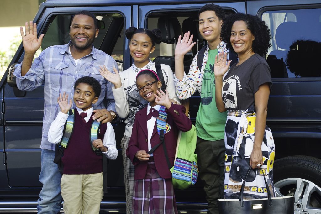 Black-ish - Anthony Anderson, Miles Brown, Yara Shahidi, Marsai Martin, Marcus Scribner, Tracee Ellis Ross