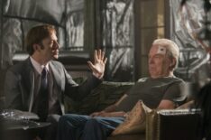 Bob Odenkirk as Jimmy McGill, Michael McKean as Chuck McGill - Better Call Saul - Season 2, Episode 10