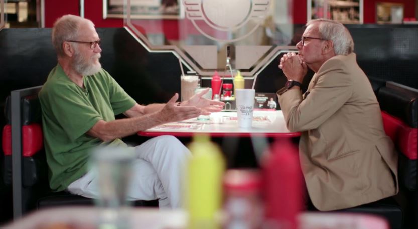 David Letterman and Tom Brokaw - NBC News
