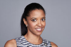 Renee Elise Goldsberry attends the 2016 Tony Awards Meet The Nominees Press Reception