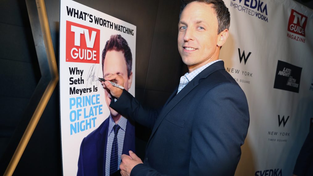 TV Guide Magazine Celebrates New Cover Star Seth Meyers