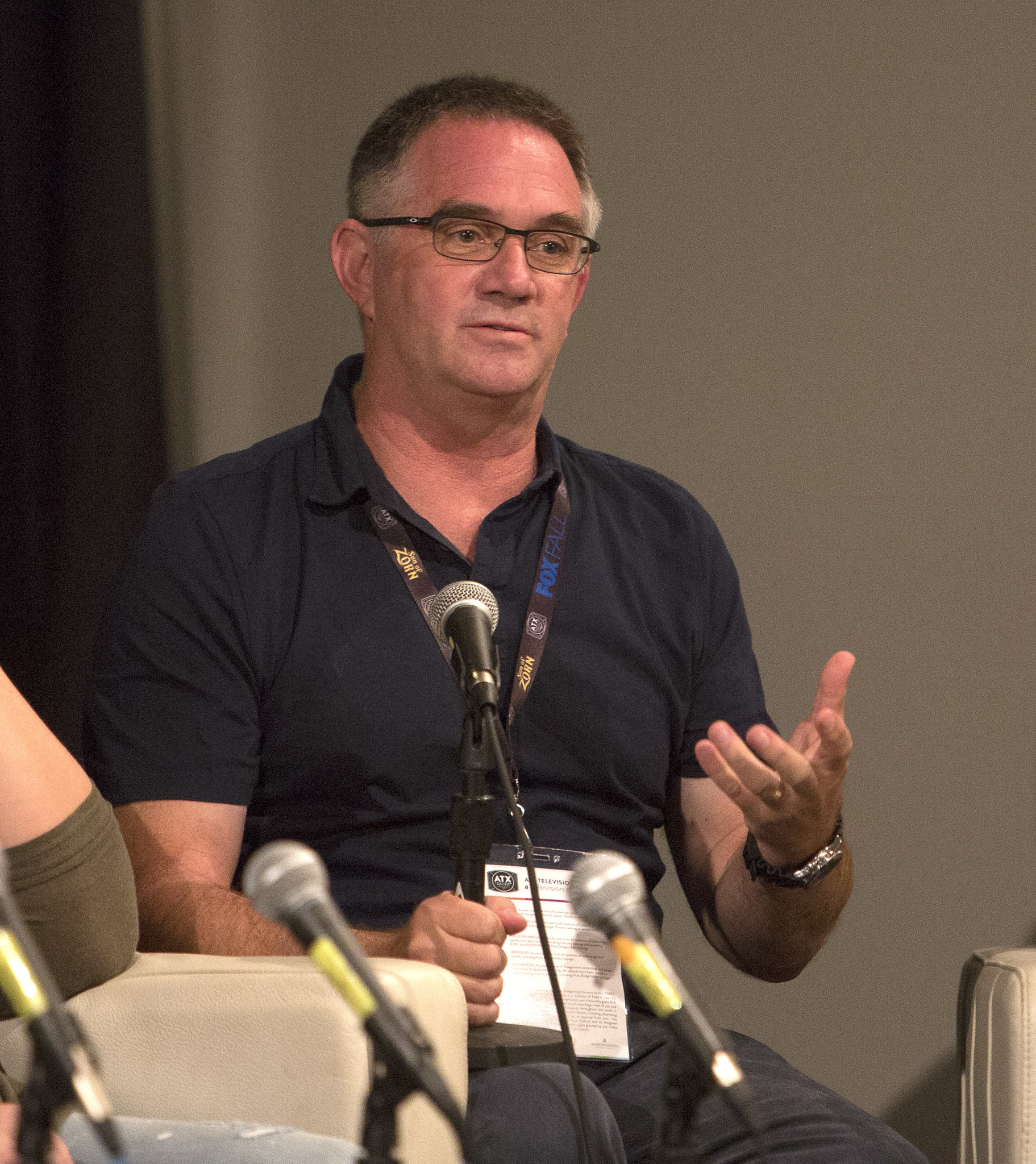 AUSTIN, TX - JUNE 9: Hart Hanson attends "Fandom Rising: The Impact of Fan Culture in the Age of Social Media" panel during the 2016 ATX Television Festival at the Stephen F. Austin InterContinental Hotel on June 9, 2016, in Austin, Texas.