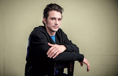 James Franco poses at the Tribeca Film Festival Getty Images Studio in 2016