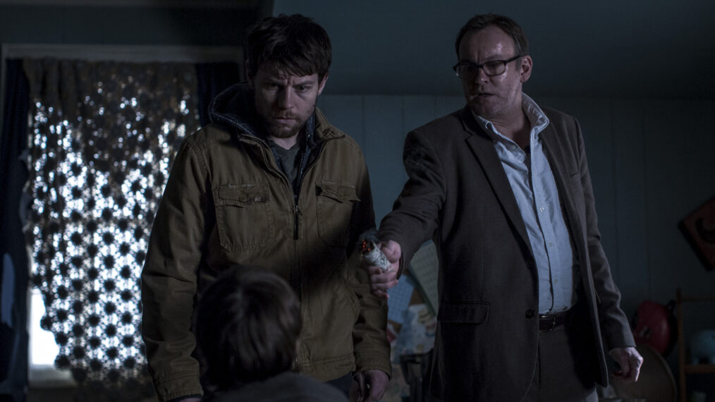 Outcast - Patrick Fugit and Philip Glenister