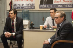 Timothy Simons as Jonah, Reid Scott as Dan and Peter MacNichol as Jeff in Veep