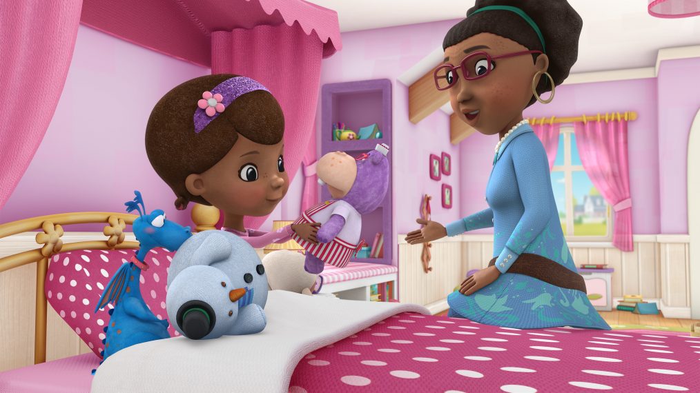 STUFFY, CHILLY, DOC, HALLIE, GRANDMA MCSTUFFINS