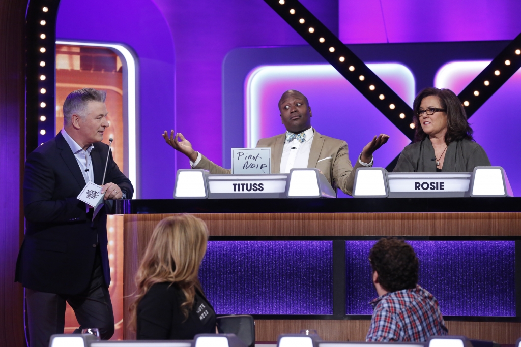 MATCH GAME - Airdate: July 10, 2016 - The iconic panel game show MATCH GAME, hosted by Golden Globe and Emmy Award-winning actor Alec Baldwin, returns to primetime airing on SUNDAYS beginning June 26th (10-11pm, ET) on the ABC Television Network. (ABC/ Heidi Gutman) ALEC BALDWIN; TITUSS BURGESS, ROSIE O'DONNELL (top row); ANA GASTEYER, BOBBY MOYNIHAN (bottom row)