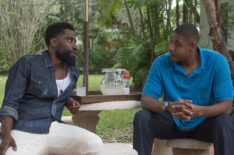 John David Washington and Omar Benson Miller in Ballers - Season 2, Episode 7