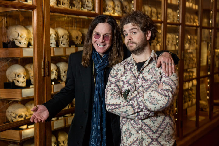 Ozzy Osbourne and Jack Osbourne