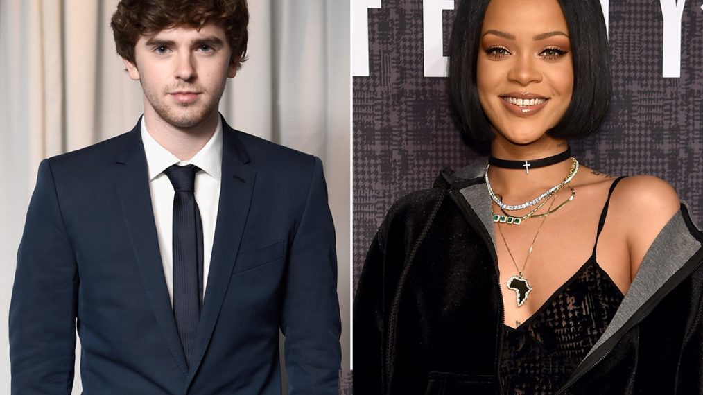 Freddie Highmore, Rihanna