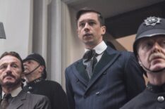 Bennet Drake (Jerome Flynn) and Augustus Dove (Killian Scott) in Ripper Street