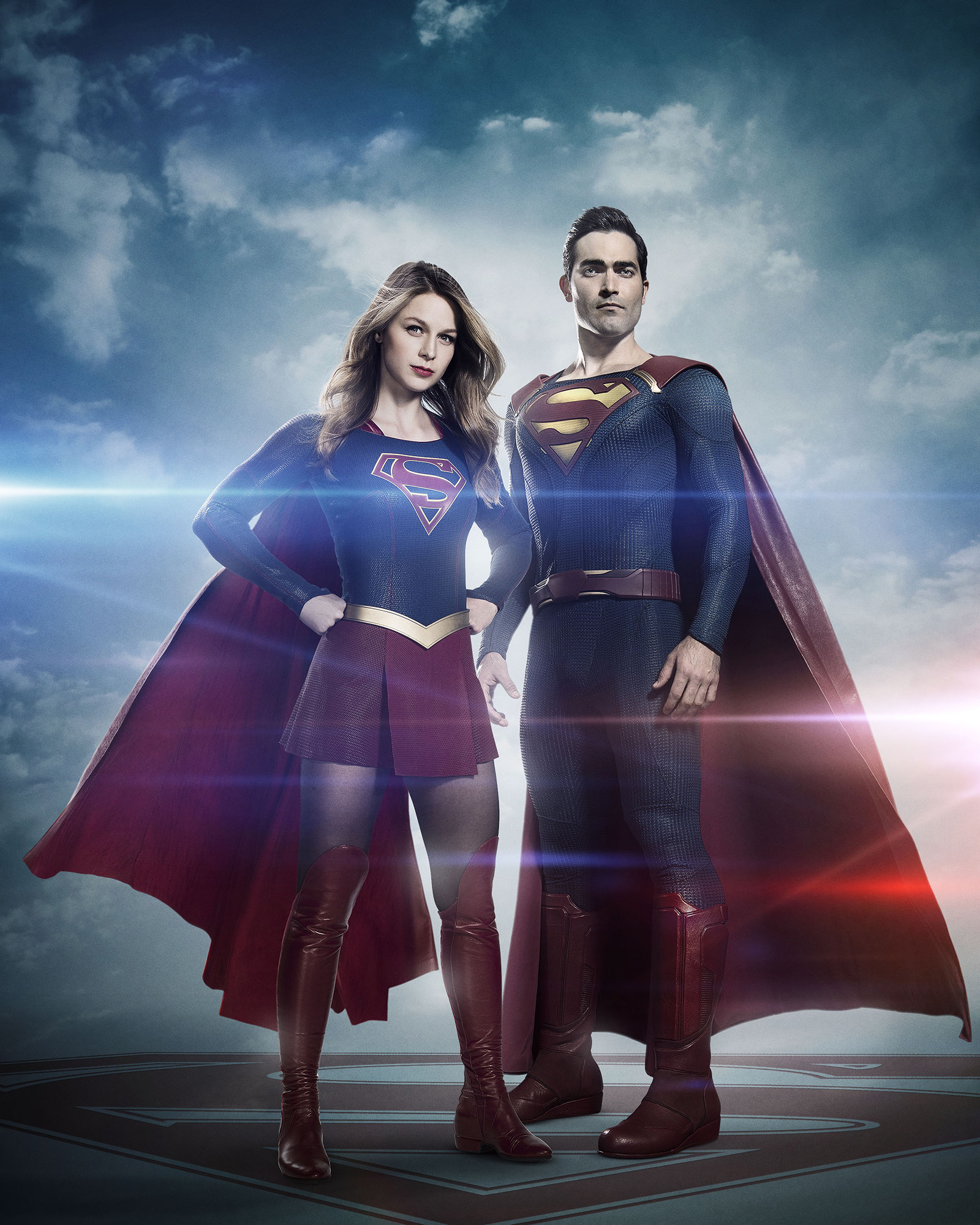 Supergirl's Melissa Benoist and Tyler Hoechlin