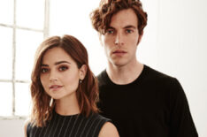 Jenna Coleman and Tom Hughes PBS's 'Masterpiece: Victoria' pose for a portrait during the 2016 Television Critics Association Summer Tour