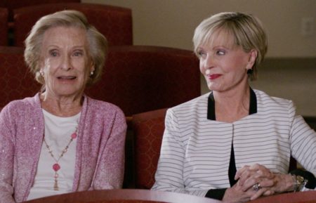 Cloris Leachman and Florence Henderson