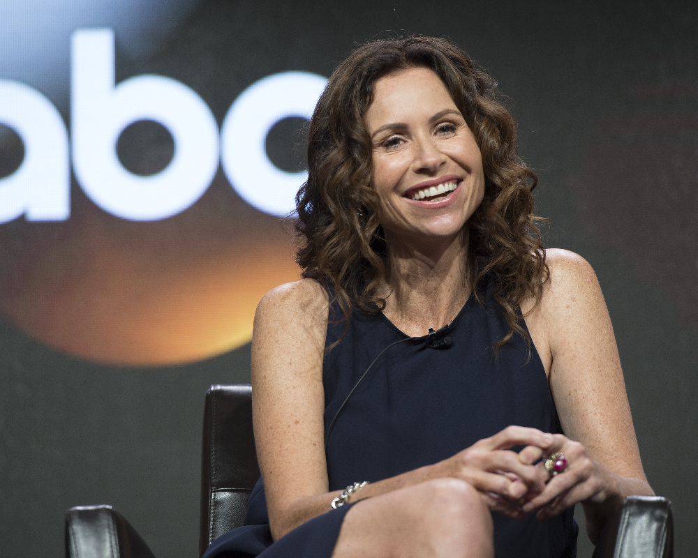 Minnie Driver at the 2016 Summer TCA press tour.