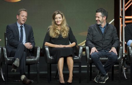 KIEFER SUTHERLAND, NATASCHA MCELHONE, SIMON KINBERG (EXECUTIVE PRODUCER)