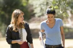 Sasha Alexander and Angie Harmon in Rizzoli & Isles