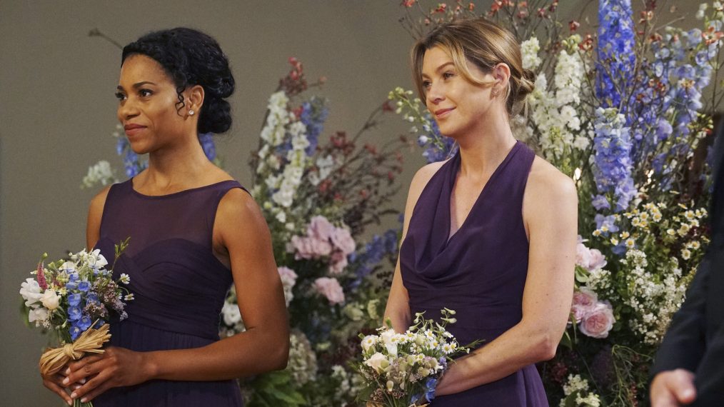 Grey's Anatomy - Kelly McCreary and Ellen Pompeo