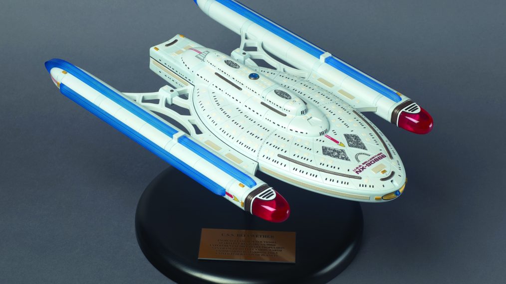 Norton's sculpture - Star Trek 50 art