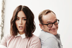 Chloe Bennet and Clark Gregg at the 2016 Summer TCAs