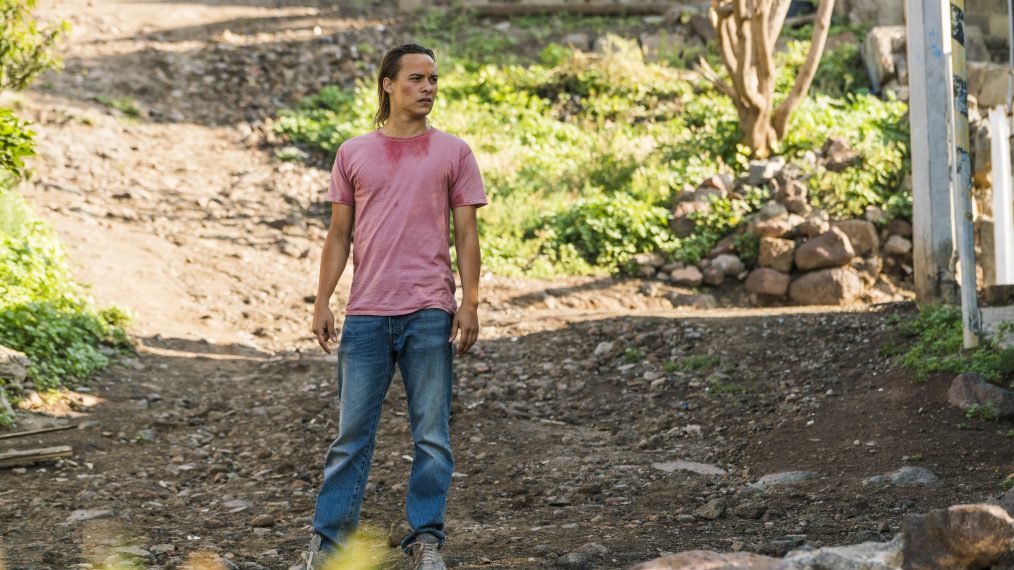 Frank Dillane as Nick Clark in Fear the Walking Dead - Season 2, Episode 9