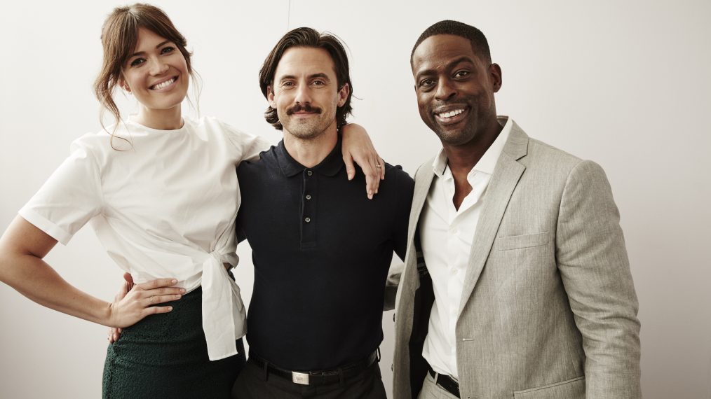 Mandy Moore, Milo Ventimiglia and Sterling K. Brown