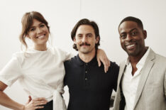 Mandy Moore, Milo Ventimiglia and Sterling K. Brown