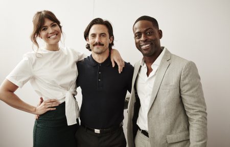 Mandy Moore, Milo Ventimiglia and Sterling K. Brown