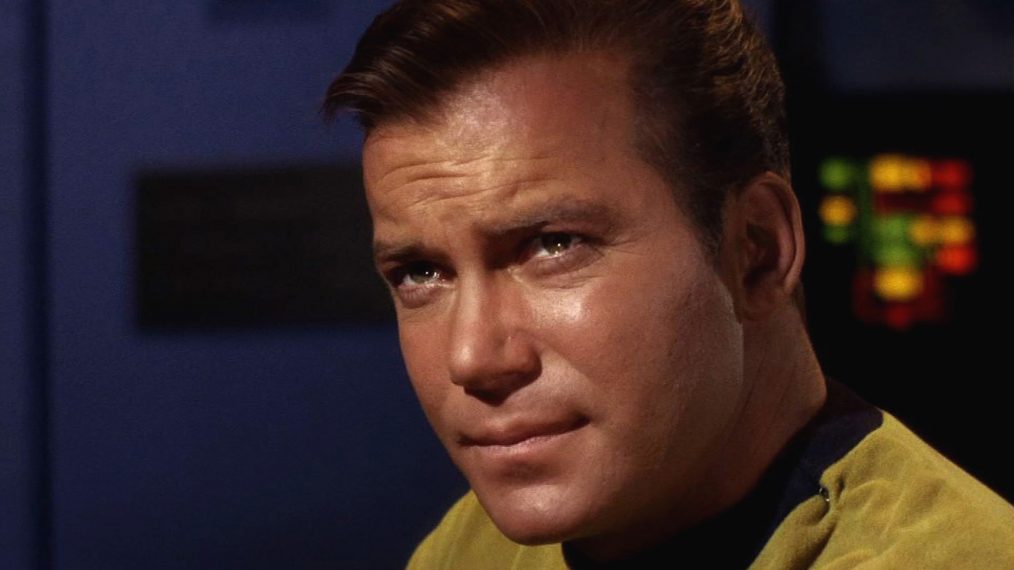 William Shatner as Captain James T. Kirk in Star Trek