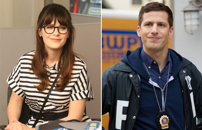 Andy Samberg; Zooey Deschanel