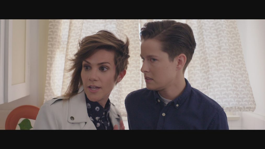 Cameron Esposito and Rhea Butcher in Take My Wife