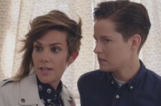 Cameron Esposito and Rhea Butcher in Take My Wife