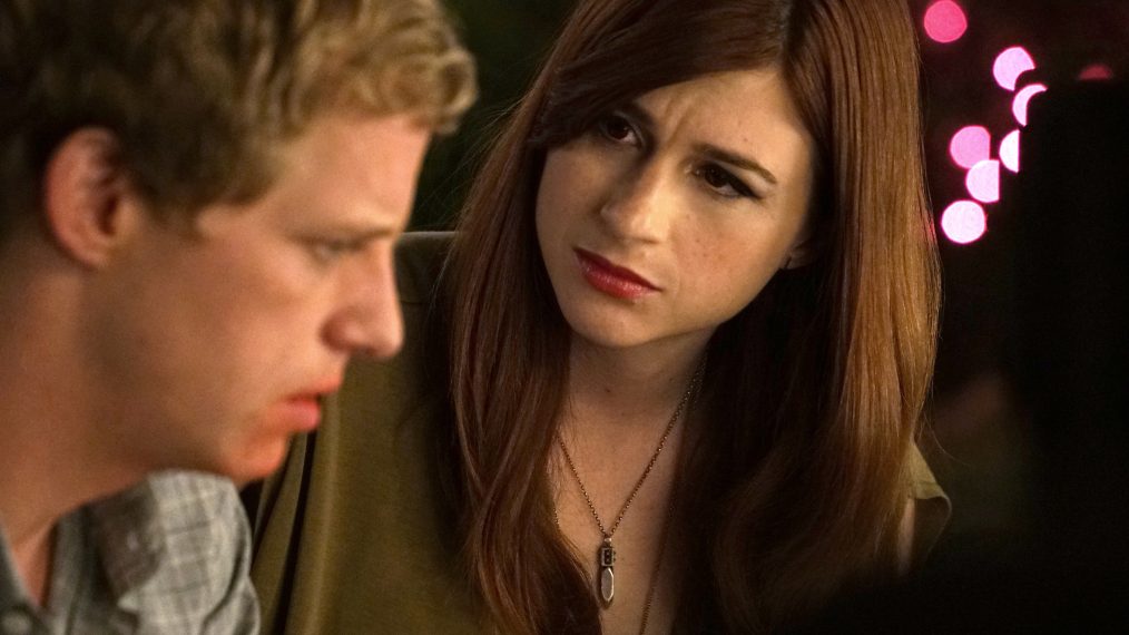 Jimmy (Chris Geere) and Gretchen (Aya Cash) uttered the dreaded "L-word" to each other at the end of Season 2.