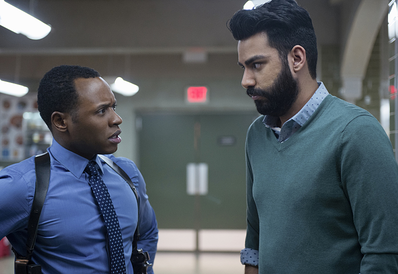 Malcolm Goodwin as Clive and Rahul Kohli as Ravi