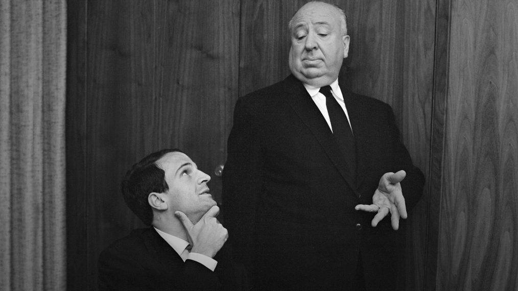 François Truffaut and Alfred Hitchcock