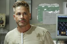 Rob Lowe as Col. Ethan Willis in the season premiere of CBS's Code Black