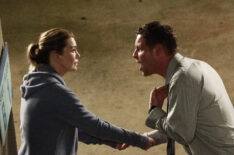 Ellen Pompeo and Justin Chambers in Grey's Anatomy