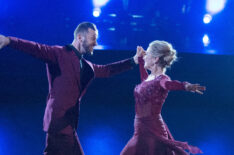 Maureen McCormick with Artem Chigvintsev on Dancing with the Stars