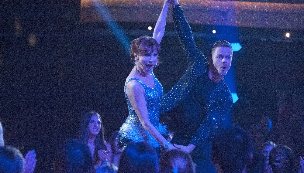 Marilu Henner and Derek Hough on Dancing With The Stars