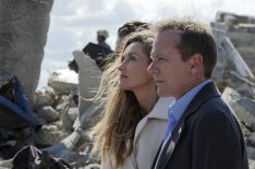 Designated Survivor, season 1 - Natascha McElhone and Kiefer Sutherland