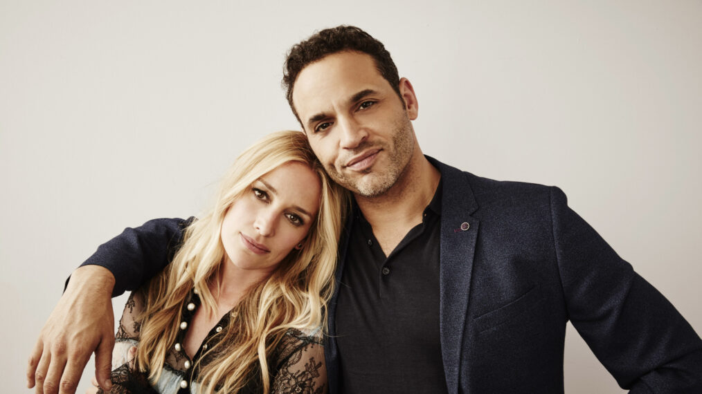 Piper Perabo and Daniel Sunjata