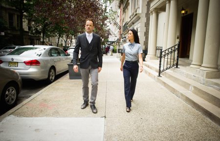 Jonny Lee Miller as Sherlock Holmes and Lucy Liu as Joan Watson in Elementary - 'Worth Several Cities'