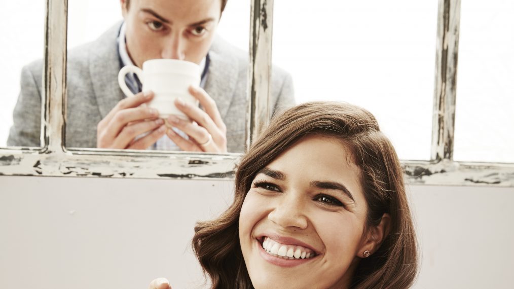 Ben Feldman and America Ferrera of Superstore