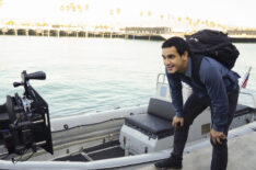 Elyes Gabel behind the scenes as Walter O'Brien in Scorpion - 'More Civil War'