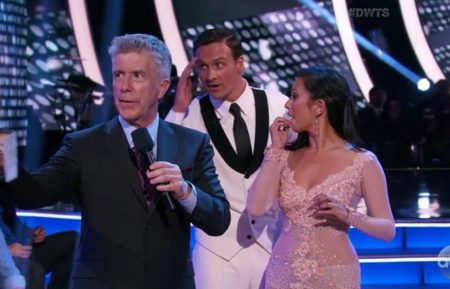 Dancing With the Stars - Tom Bergeron, Ryan Lochte, Cheryl Burke