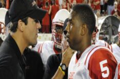 Friday Night Lights - Kyle Chandler as Coach Eric Taylor, Michael B. Jordan as Vince Howard